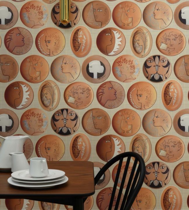 Poteries Room Wallpaper 2 - Sand