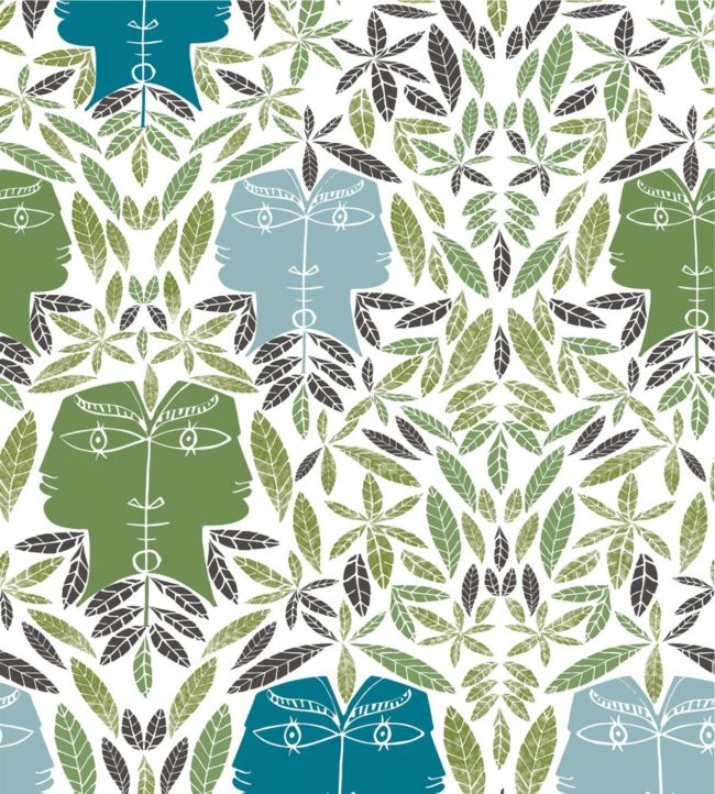 Cap D'ail Wallpaper - Green