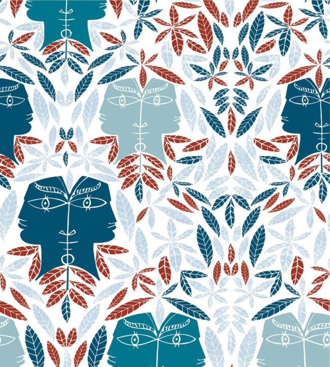 Cap D'ail Wallpaper - Blue