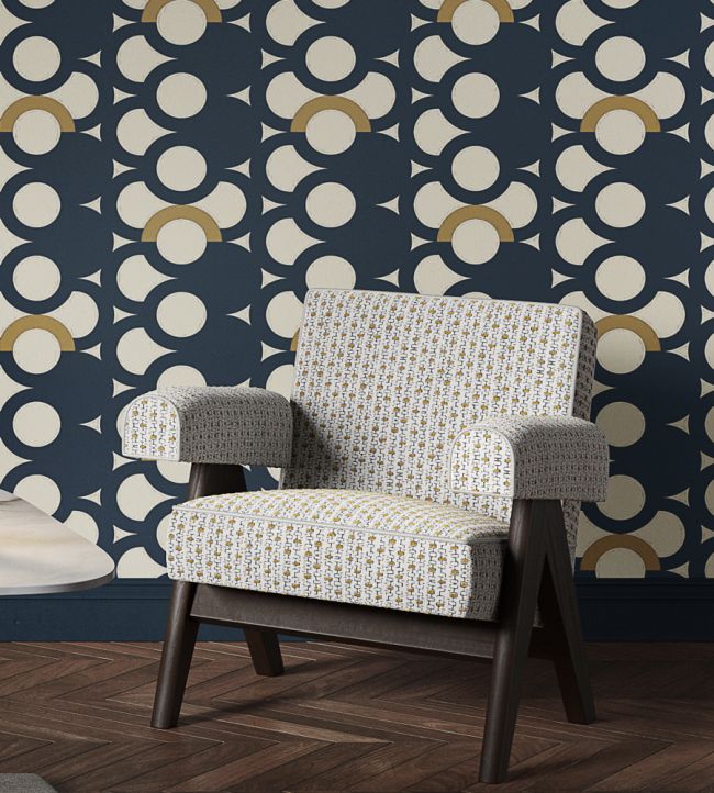 Tabora Room Wallpaper 2 - Blue