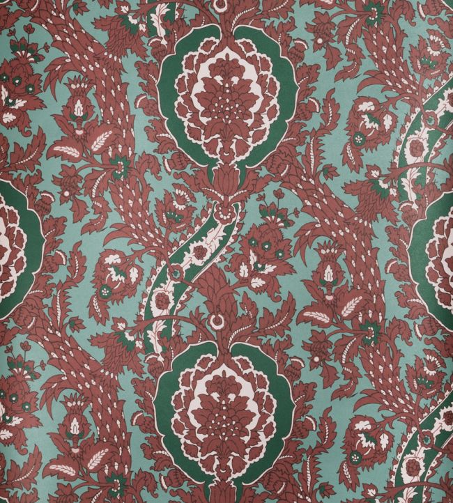 Malvina Wallpaper - Brown 