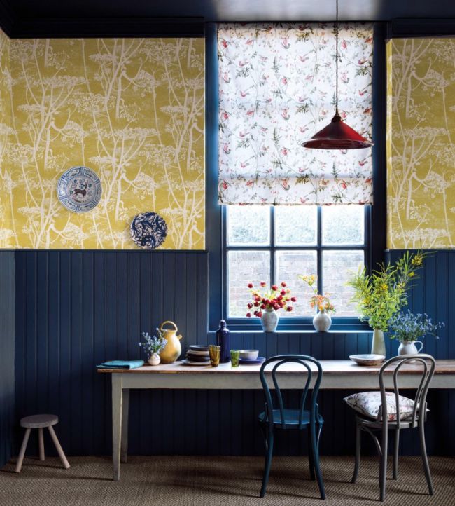 Cow Parsley Wallpaper - Yellow - Cole & Son