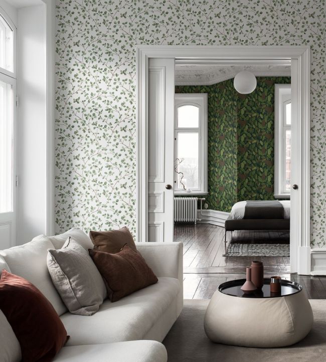 Hassel Room Wallpaper - Green