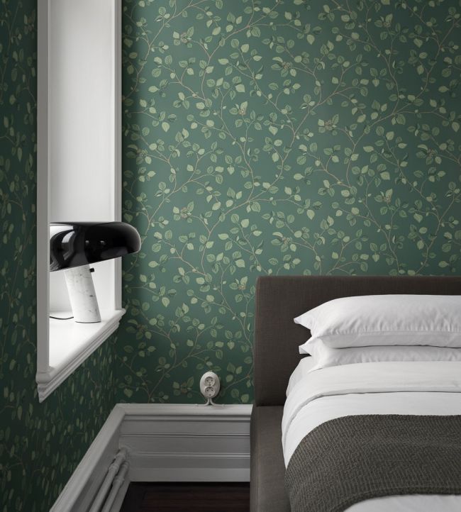 Hassel Room Wallpaper - Green