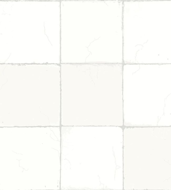 Capri Tiles Wallpaper - Cream