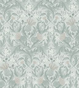 Thistle Wallpaper - Gray 