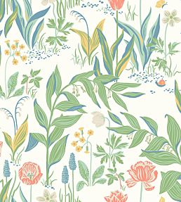 Spring Garden Wallpaper - Multicolor 
