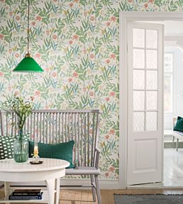 Spring Garden Room Wallpaper - Green