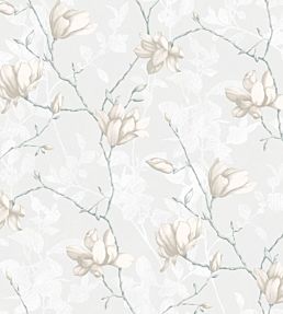 Lilly Tree Wallpaper - White