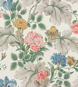 Carnation Garden Wallpaper - Multicolor