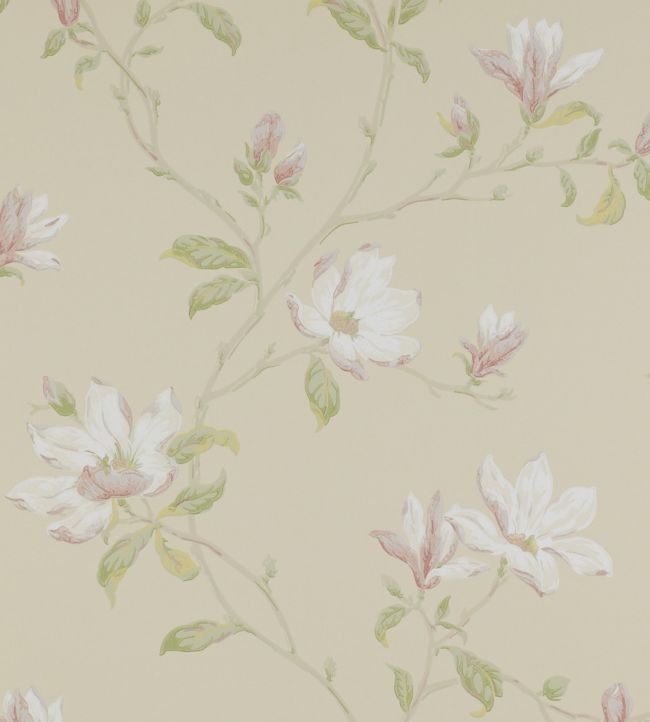 Marchwood Wallpaper - Cream - Colefax & Fowler