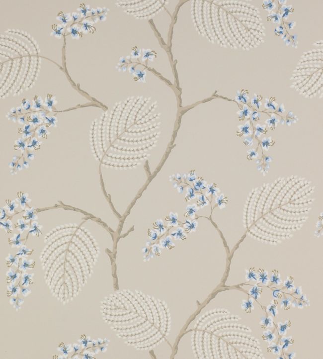 Atwood Wallpaper - Purple - Colefax & Fowler