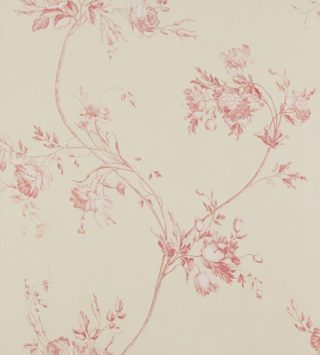 Darcy Wallpaper - Pink - Colefax & Fowler