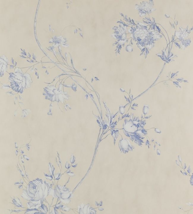Darcy Wallpaper - Cream - Colefax & Fowler