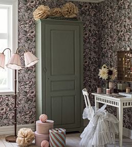 Rosie Room Wallpaper 2 - Purple 