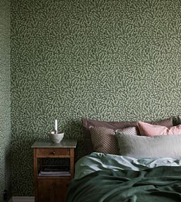 Hazel Room Wallpaper - Green