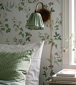 Midsummer Eve Room Wallpaper 2 - Green