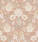 Dahlia Garden Wallpaper - Pink