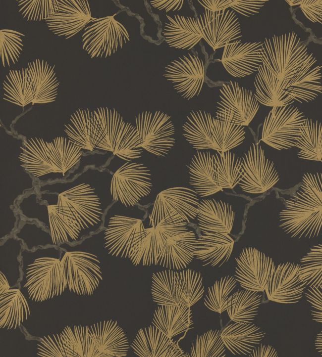 Pine Wallpaper - Yellow