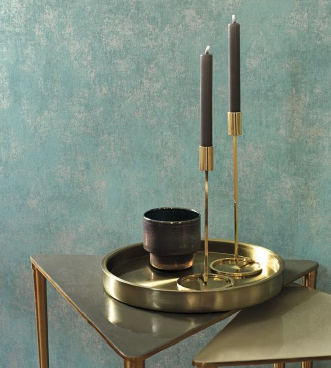 Prague Uni Room Wallpaper - Teal