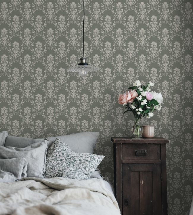 Alva Room Wallpaper 2 - Gray