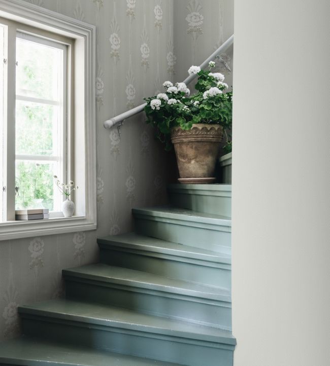 Margareta Room Wallpaper - Gray