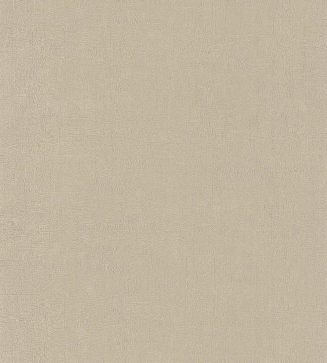 Carre Lichen Wallpaper - Brown