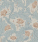 Charlotta Wallpaper - Blue 