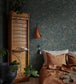Linnea Room Wallpaper - Teal