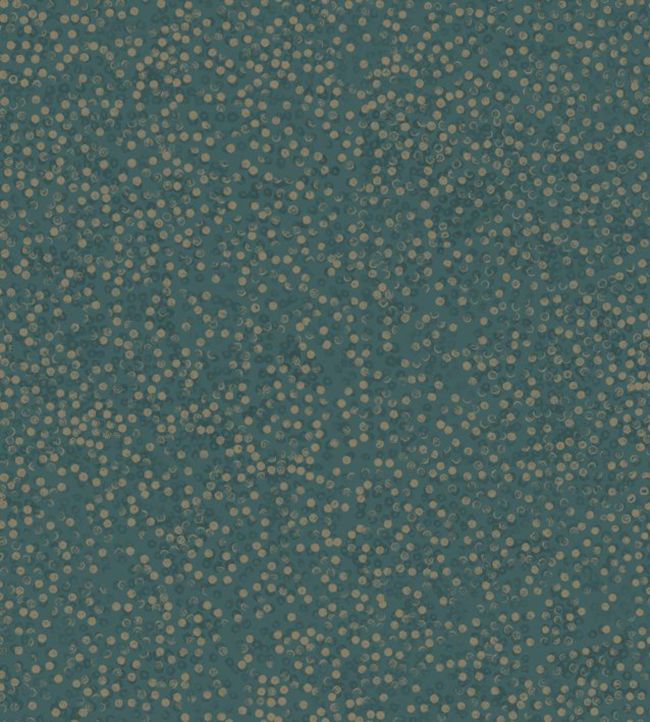 Rosa Wallpaper - Teal 