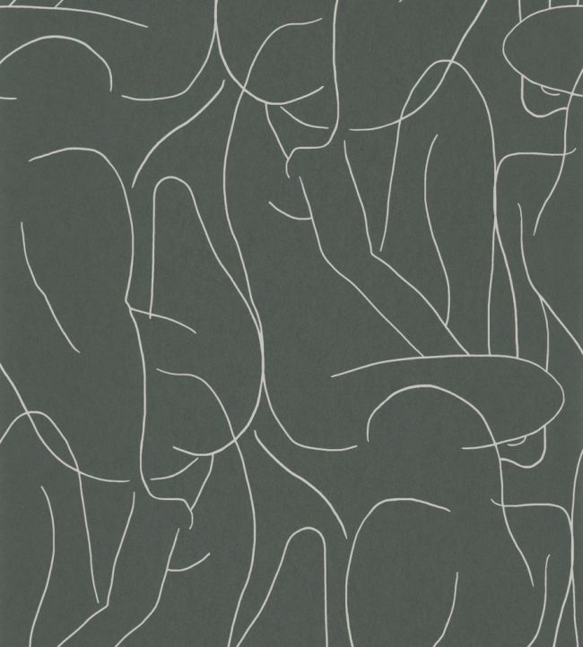 Academie Wallpaper - Gray