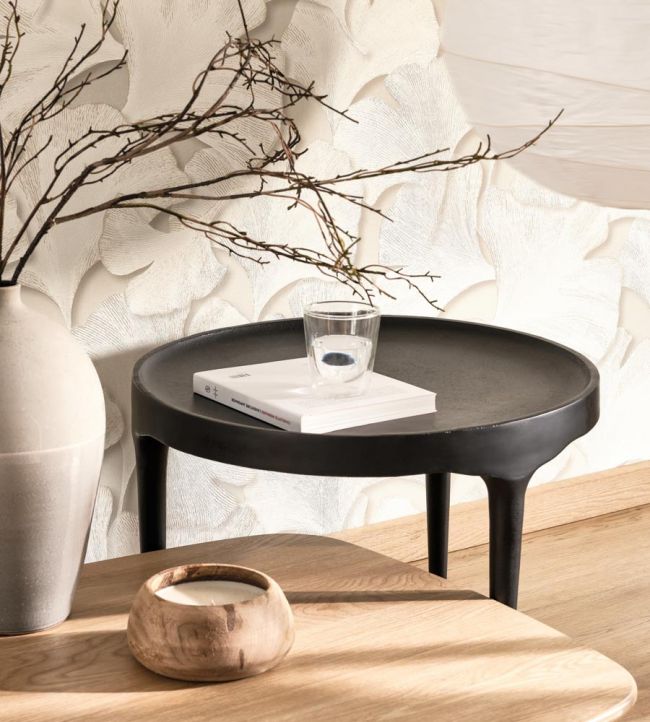 Biloba Room Wallpaper - Cream