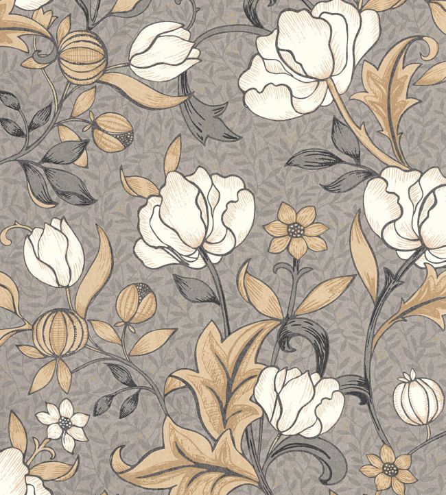 Isabella Wallpaper - Gray