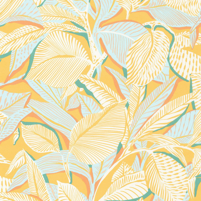 Riviera Wallpaper - Yellow 