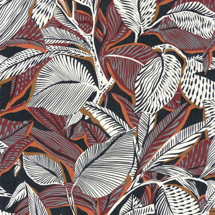 Riviera Wallpaper - Red 