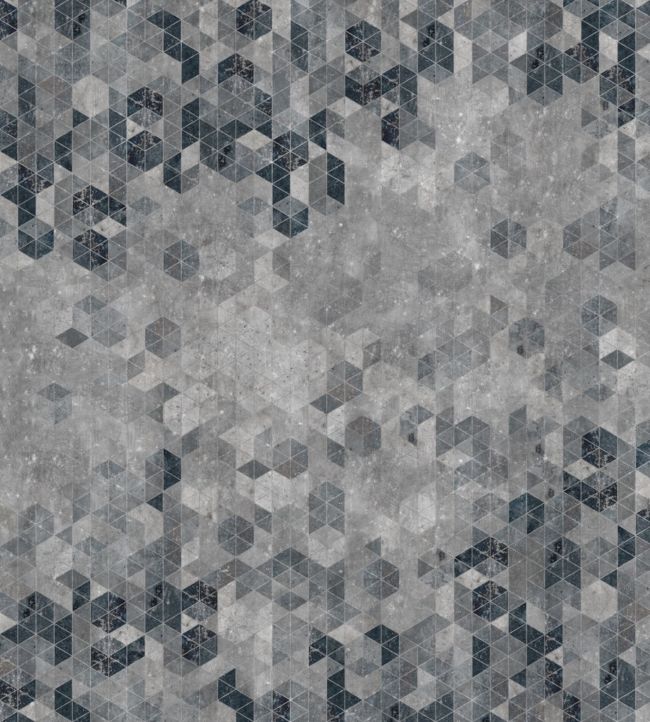 Graphic Wall Wallpaper - Gray