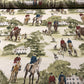 Crosby Hunting Horse & Hound | Double Width Room Fabric 3 - Multicolor