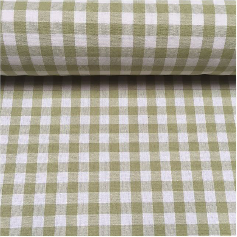 Gingham Check - Green Room Fabric