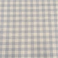 Gingham Check - Gray Fabric