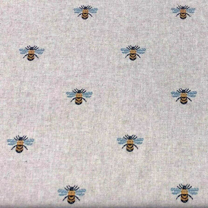 French Bee Linen Fabric - Gray