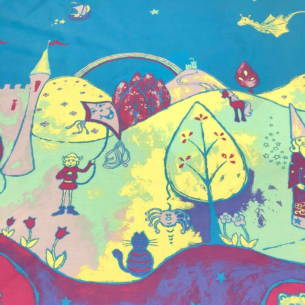 Fairytale Double Width Room Fabric - Multicolor