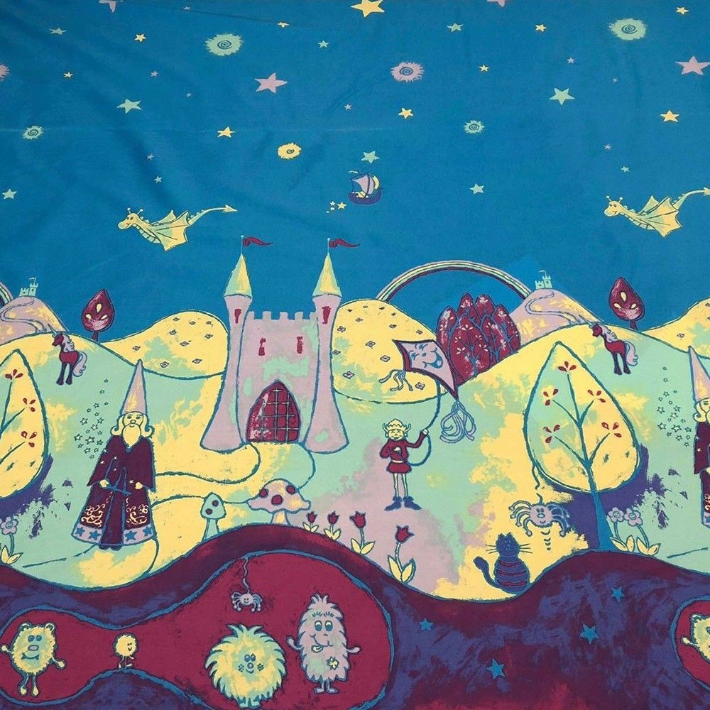 Fairytale Double Width Room Fabric 2 - Multicolor