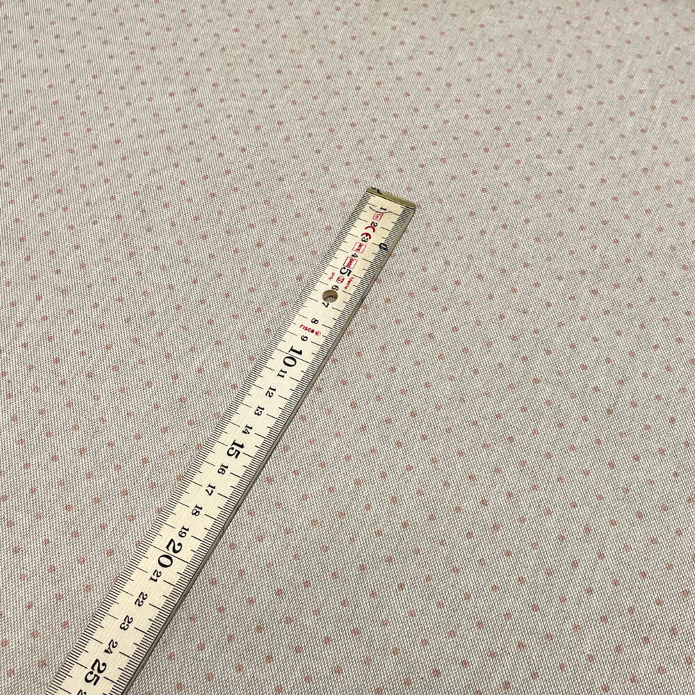 Mini Polka Dot Red Room Fabric