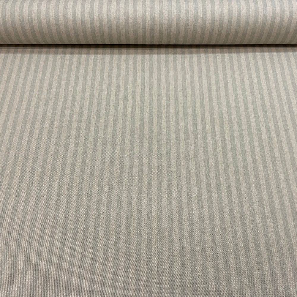 Stanford Stripe Duck Egg Room Fabric