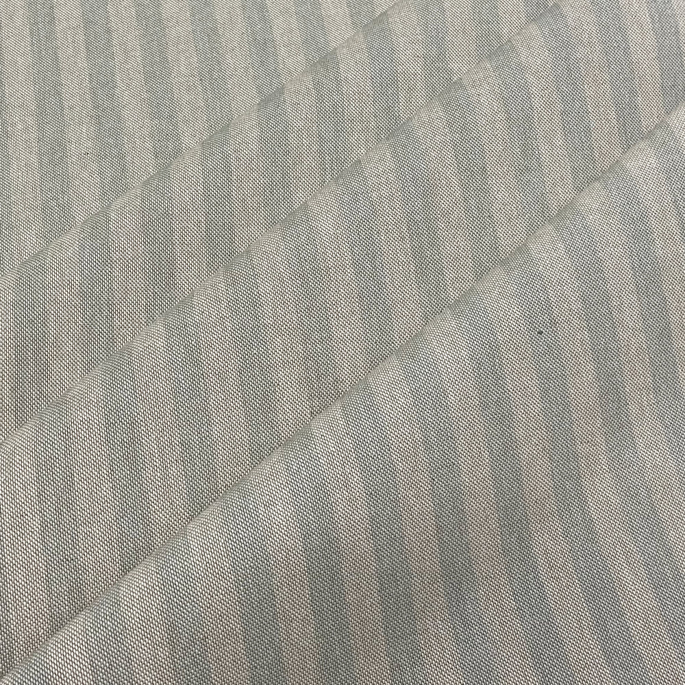 Stanford Stripe Duck Egg Room Fabric