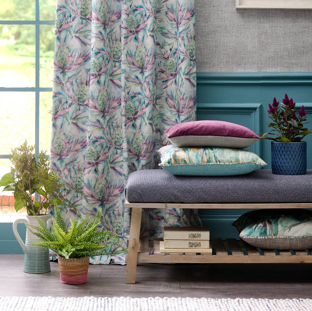 Voyage Maison Braithwaite Russet Room Fabric - Blue