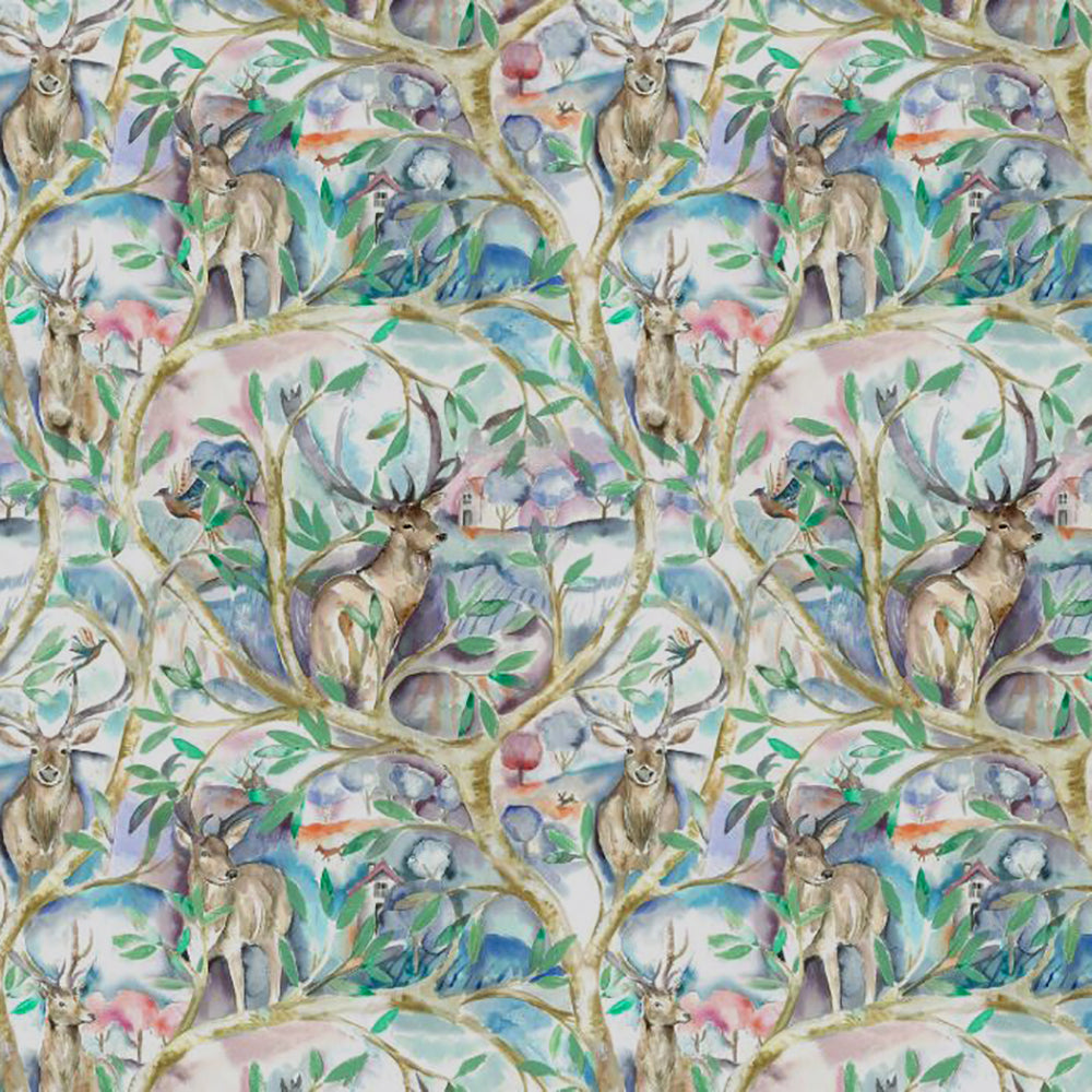 Voyage Maison Winlater Teal Room Fabric