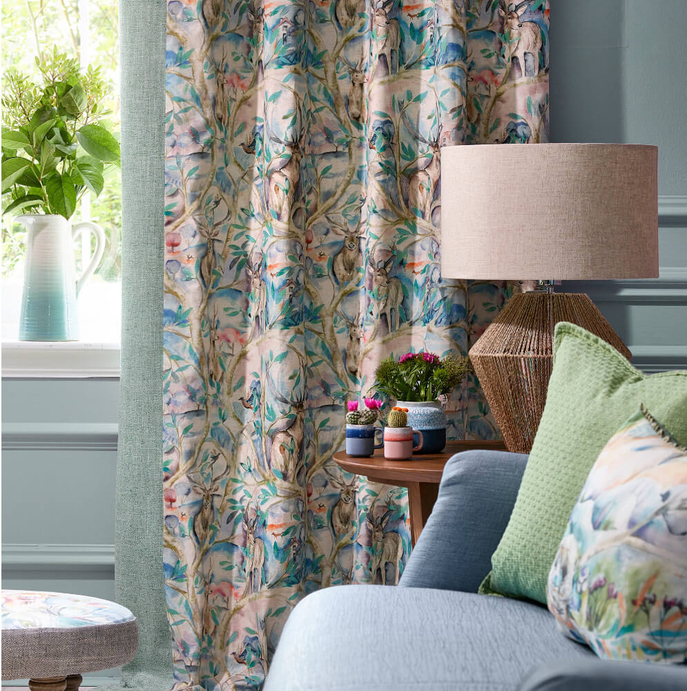 Voyage Maison Winlater Teal Room Fabric