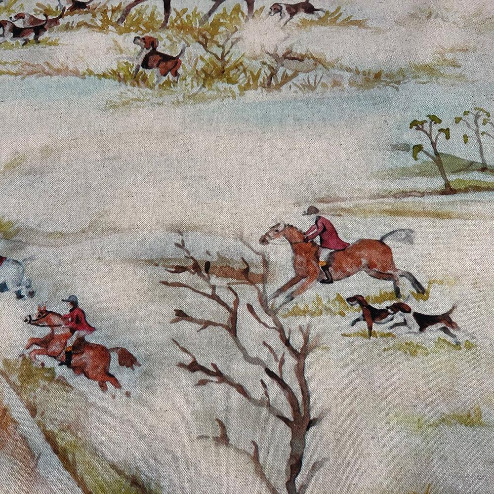 The Hunt Double Width Room Fabric - Multicolor
