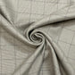 Chalk Check Grey Room Fabric